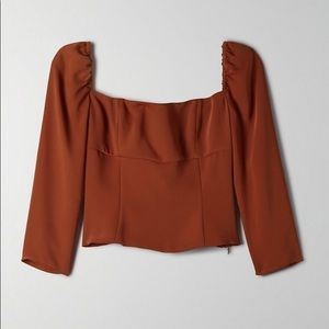 Aritzia Wilfred Cabo Blouse